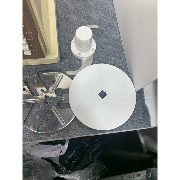 Vintage Sears Kenmore 7 Speed Food Processor model 400.823603 WORKS EB-753 - Picture 6 of 9